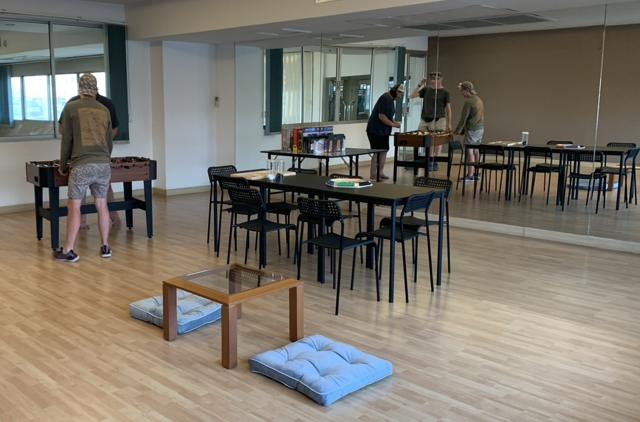 Game Room, Foosball & Work Corners