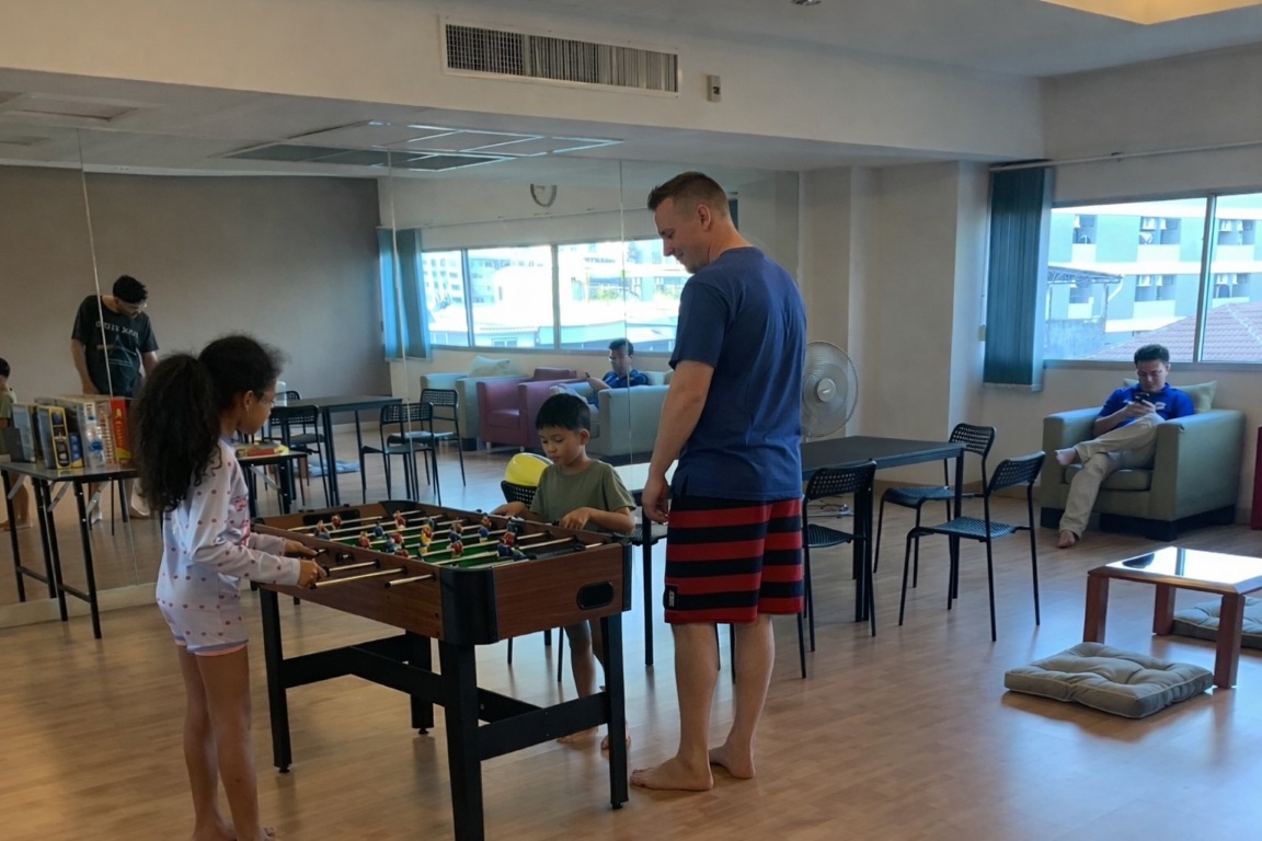 Game Room, Foosball & Work Corners